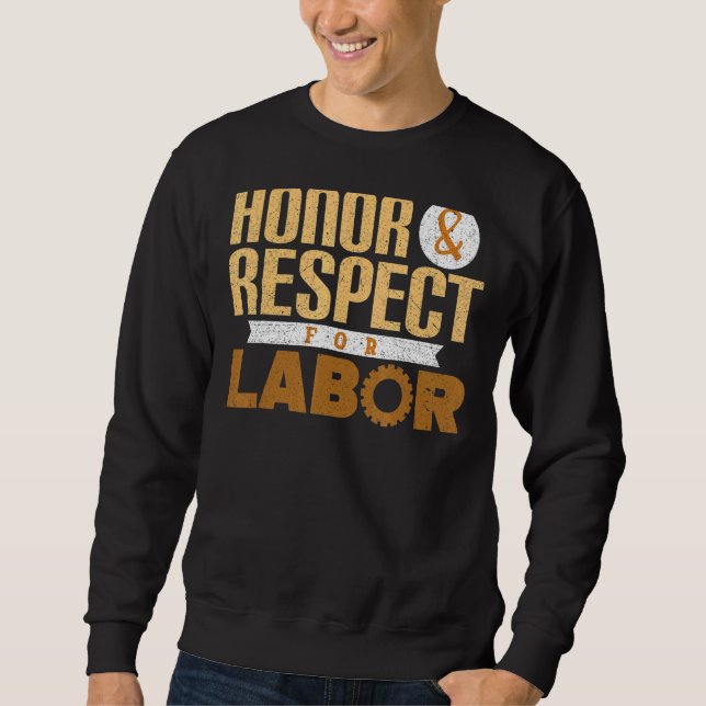 Tag der Arbeit 3 Sweatshirt (Vorderseite)