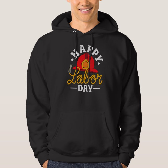 Tag der Arbeit 5 Hoodie (Vorderseite)