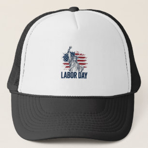 Tag der Arbeit Denkmal der Freiheit Patriotischer  Truckerkappe