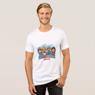Tag der Arbeit Helden Tri-Blend Shirt