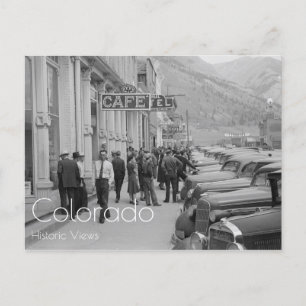 Tag der Arbeit in Silverton, Colorado, 1940 Postkarte