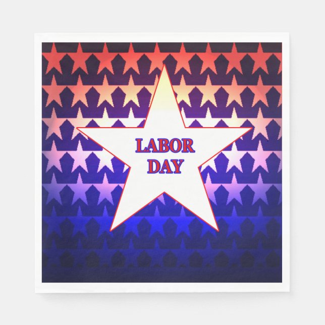 Tag der Arbeit Serviette (Vorderseite)