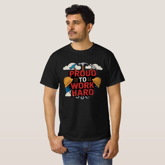 Tag der Arbeit T-Shirt (Vorne ganz)
