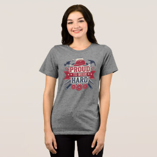 Tag der Arbeit Tri-Blend Shirt