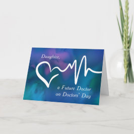 Tag der Ärzte der Tochter Future Doctor’ Day Danke Karte