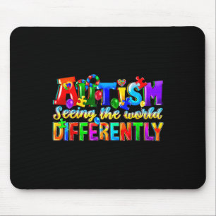 Tag der Autismus-Monat Welt-Aufklärung 2025 Mousepad