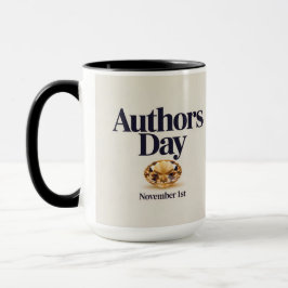 Tag der Autoren Citrine Kombi-Tasse Tasse