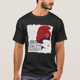 Tag der Bastille. Freiheit, Gleichheit, Brüderlich T-Shirt