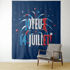 Tag der Bastille, Joyeux 14 Juillet Wandteppich