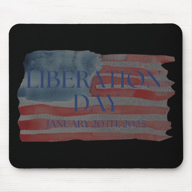 Tag der Befreiung Trump 2025 2 Mousepad (Vorne)