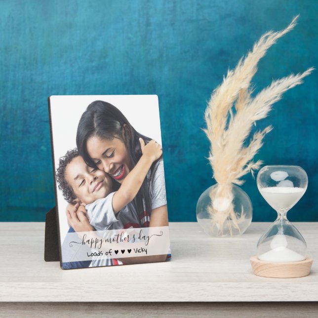 Tag der benutzerdefinierten Foto Skript glückliche Fotoplatte (Seite)