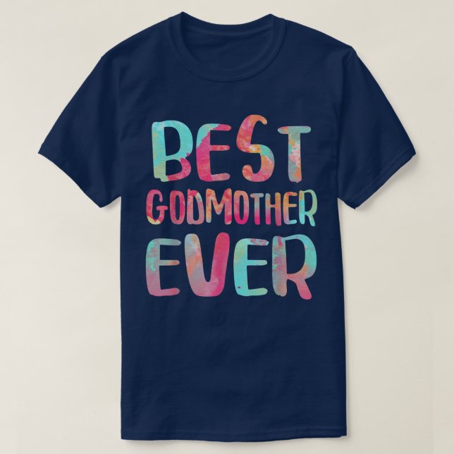 Tag der besten Godmutter je Mütter T-Shirt (Design vorne)