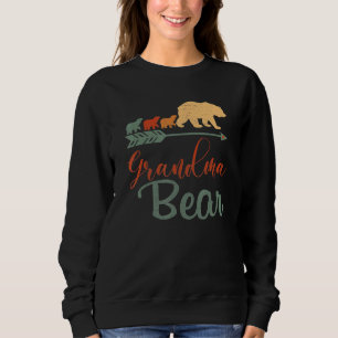Tag der besten Mütter der Großmutter Bear Sweatshirt