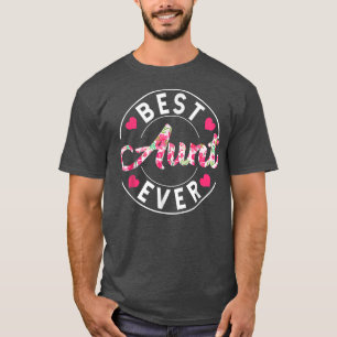 Tag der besten Tante je Mama Funny Mommy Niedlich T-Shirt