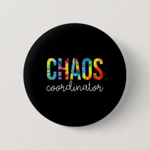 Tag der Bewertung der Gefärbte Krawatte des Chaos- Button