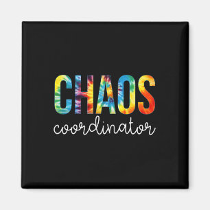 Tag der Bewertung der Gefärbte Krawatte des Chaos- Magnet