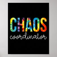 Tag der Bewertung der Gefärbte Krawatte des Chaos-