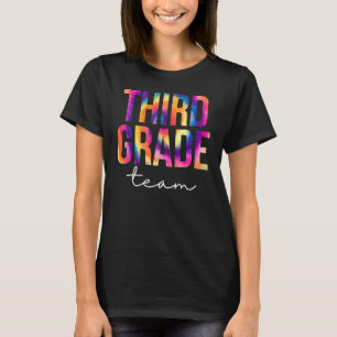Tag der Bewertung der Gefärbte Krawatte des dritte T-Shirt