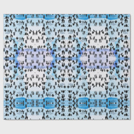 Tag der Blauen Schattenväter Geschenkpapier