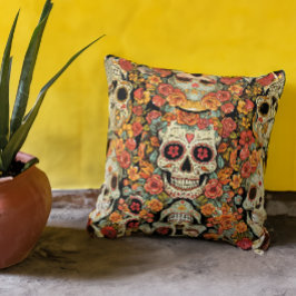 Tag der Blüte des toten Zuckers Kissen