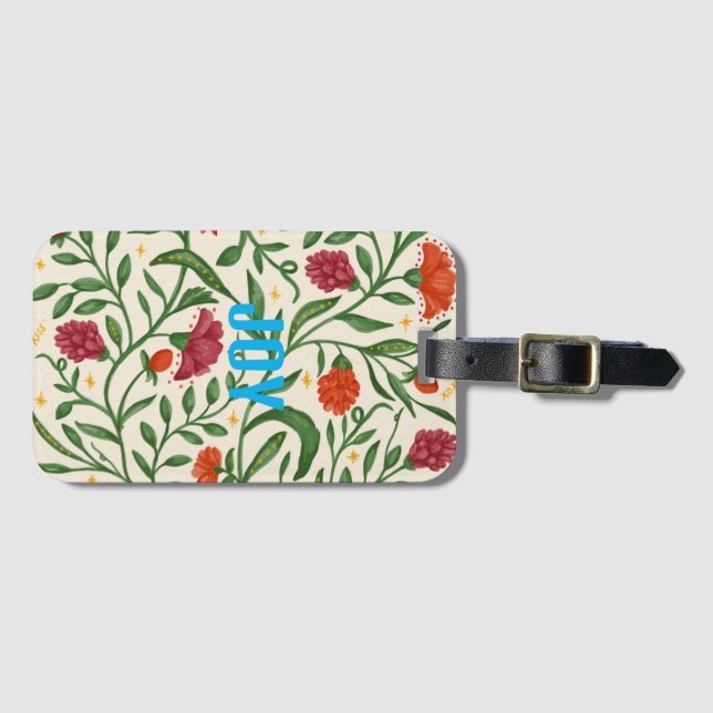 Tag der botanischen JOY-Tasche Gepäckanhänger (Vorderseite (Horizontal))