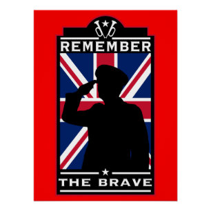 Tag der britischen Streitkräfte Poster