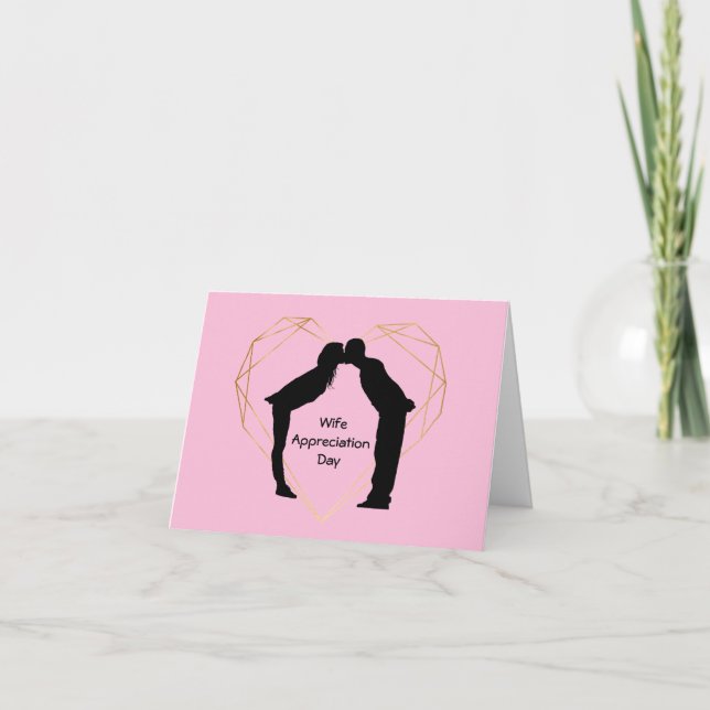 Tag der Ehefrau Karte anpassen (Vorderseite)