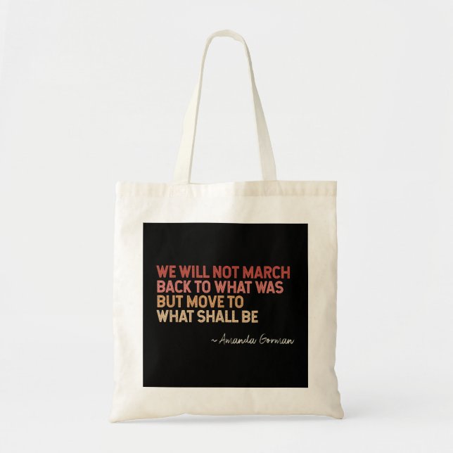 Tag der Einweihung Gedicht Gedichte Eröffnungsfilm Tragetasche (Vorne)