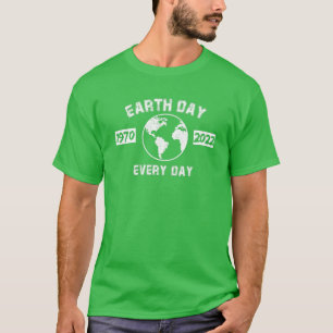Tag der Erde 2022 52 Jahrestag 1970-2022 22 April T-Shirt