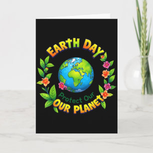 Tag der Erde 2025 Erde Glückliche Erde Tag Shirt C Karte