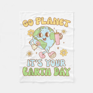 Tag der Erde 2025 Go Planet It's Your Earth Day He Fleecedecke