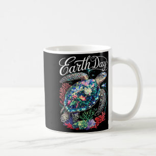Tag der Erde 2025 Meeresschildkröte Erholung der E Kaffeetasse