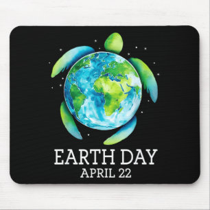 Tag der Erde 2026 Erde wiederherstellen Meeresschi Mousepad