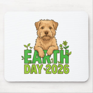 Tag der Erde 2026 Süße Terrier-Hundebesitzer Mom D Mousepad