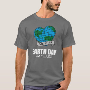 TAG DER ERDE 40 Jahre T-Shirt