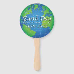 Tag der Erde 50 Jahre Jahrestag 2020 Fächer