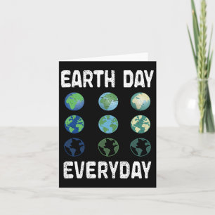 Tag der Erde Alltag Planet Jahrestag Erde Tag Karte