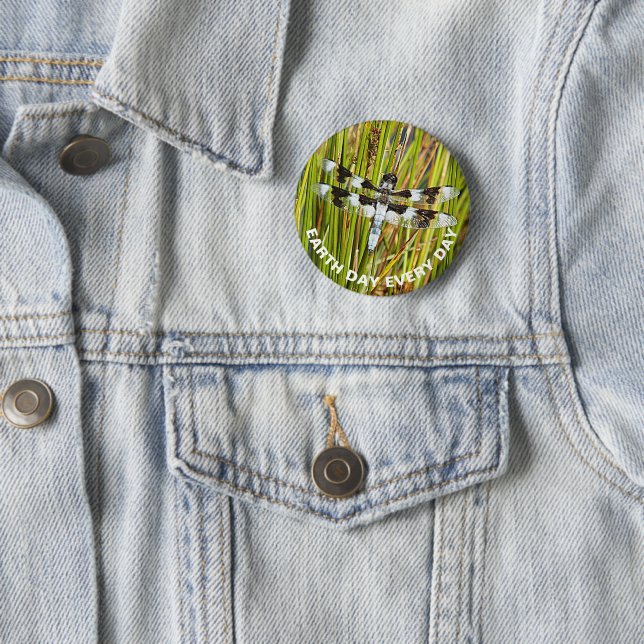 Tag der Erde Button (Beispiel)