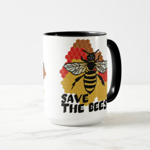 Tag der Erde, die Bienen Gerettet Tasse