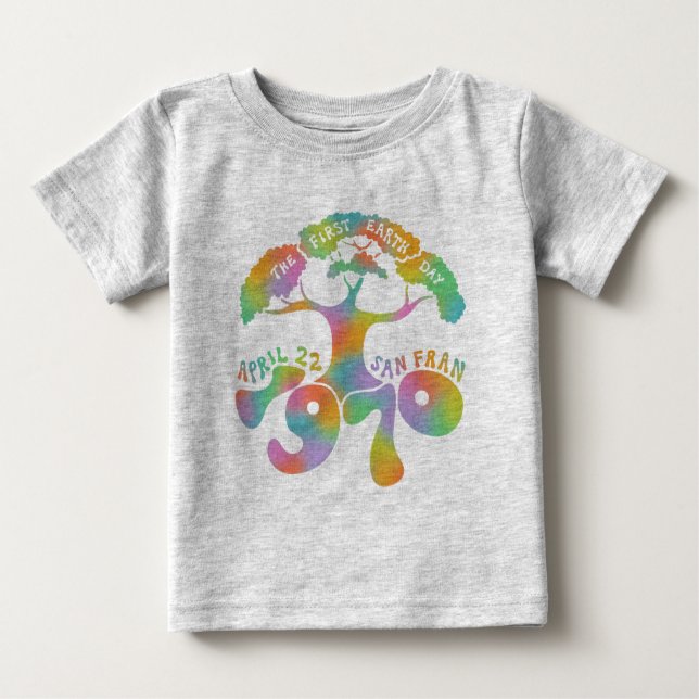 Tag der Erde-Jahrestag Baby T-shirt (Vorderseite)