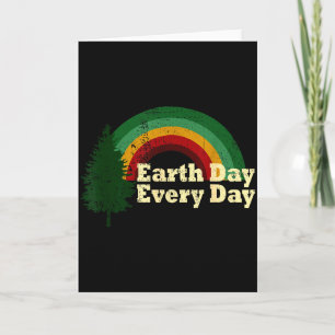 Tag der Erde jeden Tag Regenbogen-Kiefer  Karte