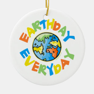 Tag der Erde Keramikornament