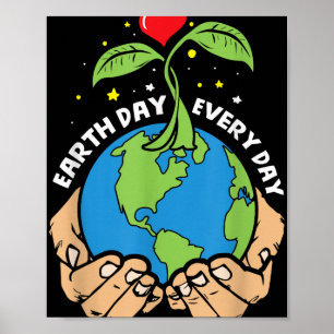 Tag der Erde - Klimaschutz und -amp; Environ Poster