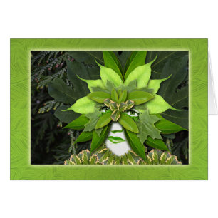 Tag der Erde, Mutter Natur, Gaia Goddess, Leaf Fra