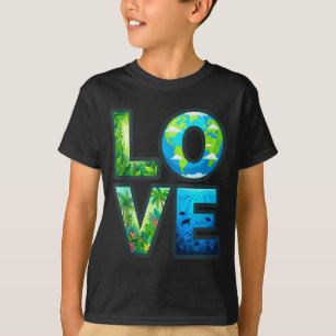 Tag der Erde Naturliebe umweltfreundlich umweltbew T-Shirt
