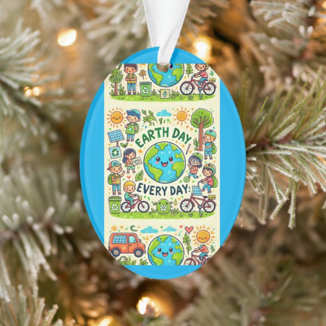 Tag der Erde Ornament (Baum)