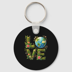 Tag der Erde Planet Jubiläum Tag der Erde jeden Ta Schlüsselanhänger