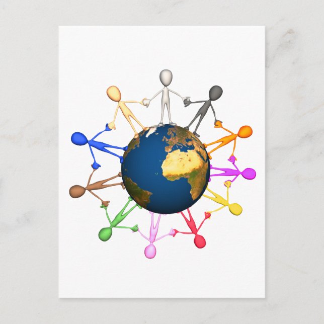 Tag der Erde Postkarte (Vorderseite)