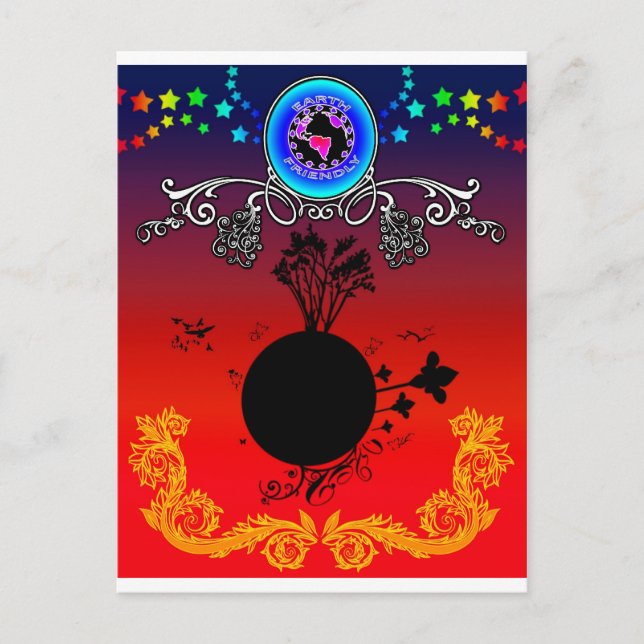 Tag der Erde Postkarte (Vorderseite)