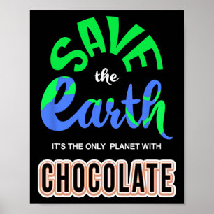 Tag der Erde - Rett der Erde den einzigen Planeten Poster